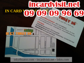Dịch vụ in card visit giá rẻ