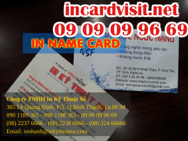 In name card rẻ tại HCM, in name card nhanh giá rẻ, nhận thiết kế name card