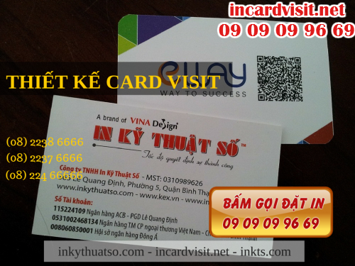 Bấm gọi Thiết kế card visit với Công ty TNHH In Kỹ Thuật Số - Digital Printing 